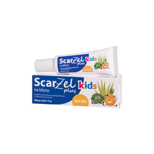 Scarżel Plus Kids SPF30 dla dzieci na blizny