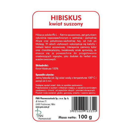 Hibiskus kwiat suszony