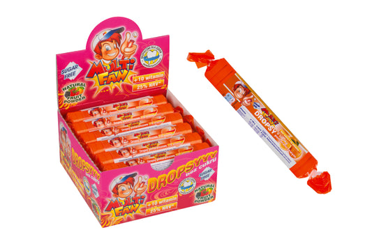 Dropsy MULTIFAN pomarańczowe 1 Display 18 szt.