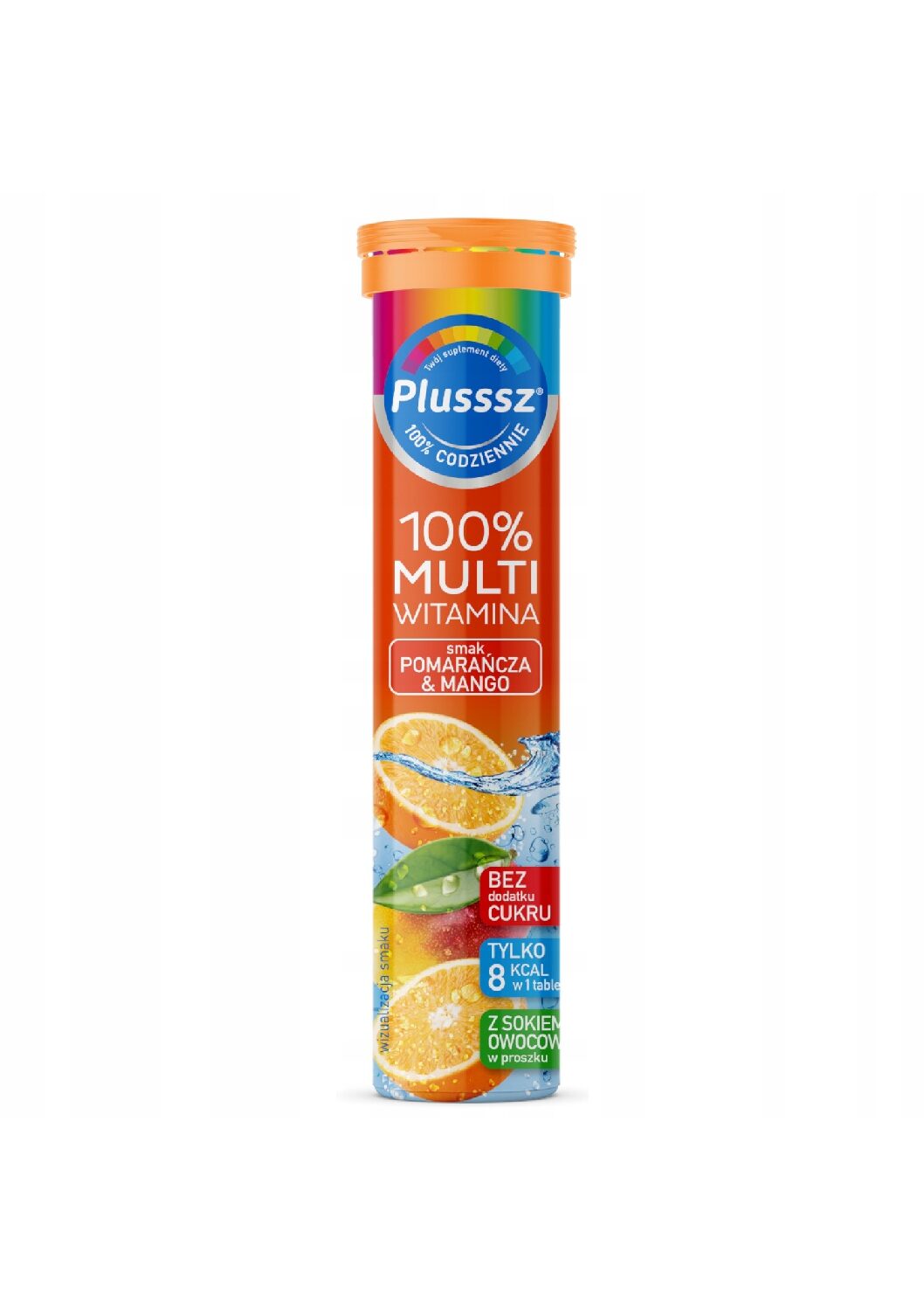 Plusssz 100% Multiwitamina tabletki musujące 20 szt.
