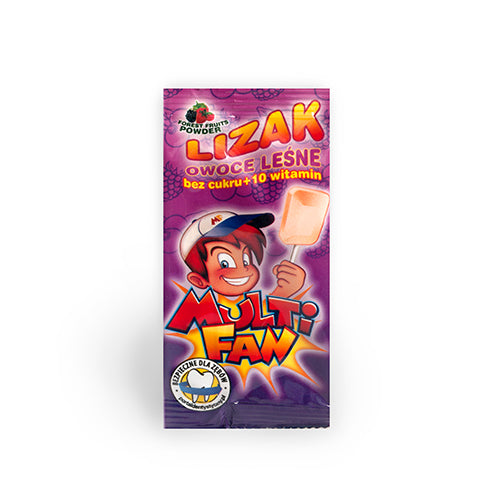 Lizak Multifan bez cukru x 13 + GRATIS SAMOCHODZIK