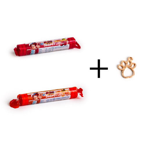 Dropsy Multifan bez cukru ZESTAW 2 szt. + GRATIS CHARMS