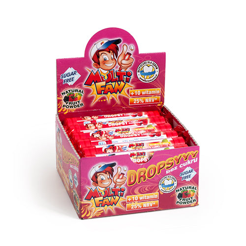 Dropsy MULTIFAN 3+2 po 1zł – Display 18 szt.