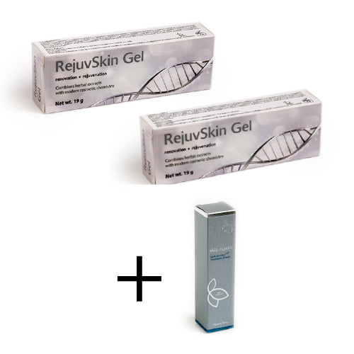 RejuvSkin Gel 19g x 2 + Fleur de Sante za 1 zł