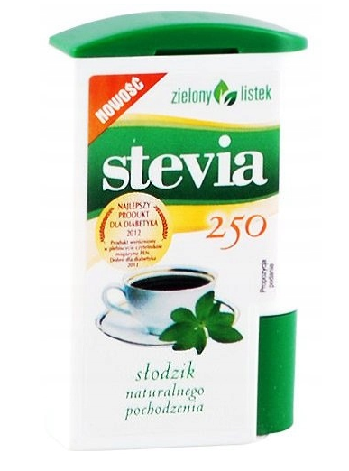Stewia w tabletkach słodzik 250 tabletek 13g