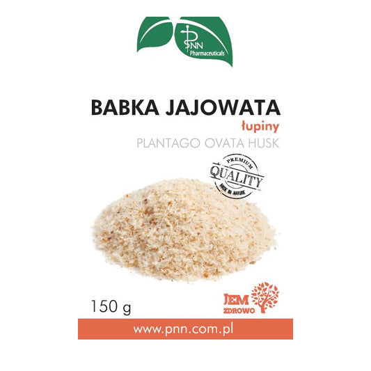 Babka jajowata (Plantago ovata husk) łupiny 150g