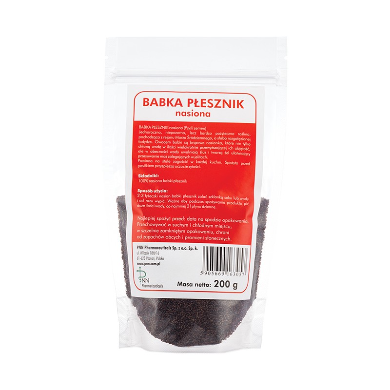 Babka płesznik (Psyllo semen) nasiona 200g