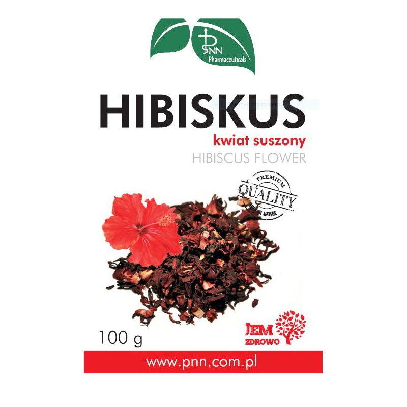 Hibiskus kwiat suszony