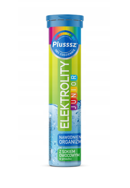 PLUSSSZ ELEKTROLITY JUNIOR 20 tabletek