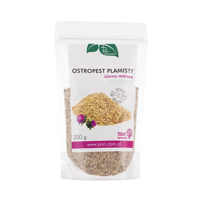 Ostropest plamisty (Sylibum marinum) ziarno mielone 200 g