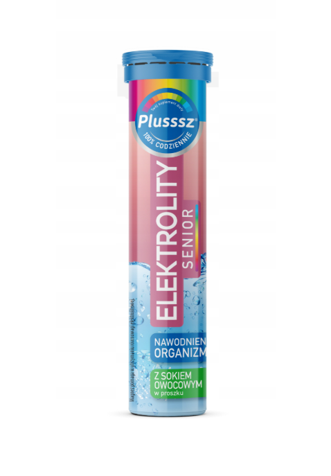 PLUSSSZ ELEKTROLITY SENIOR 20 tabletek